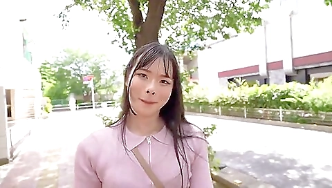 Sexy japanese teen shame a date in the downtown area
