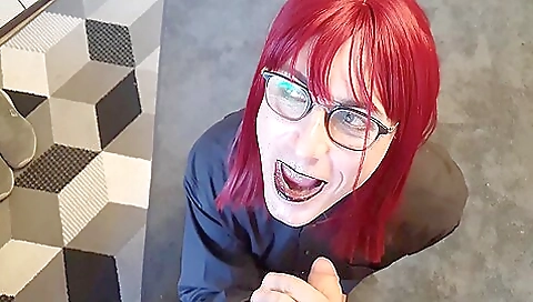 German teen girl gets banged by a big cock in her pussy