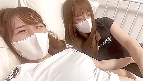 Asian teen 18+ on her knees and exposing her shaved pussy