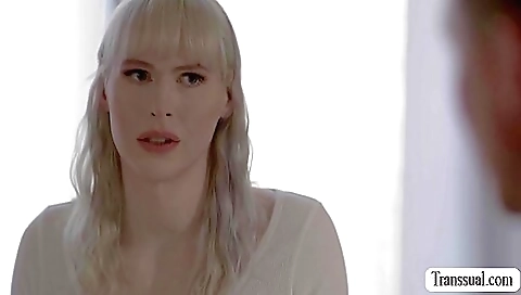 Shemale Teacher Throated And Butt Fucks Her Guy student 18+