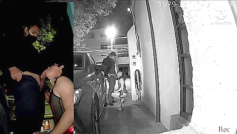 Outdoor porn amateur brunette fucked in ass and pussy